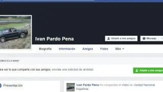Perfil de Facebook de Iván Pardo.