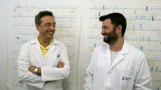 Nacho Aguiló y Carlos Martín, investigadores de la vacuna de la tuberculosis que podría sustituir a la existente