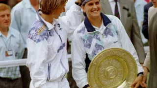 Conchita Martínez, ganadora de Wimbledon 1994.