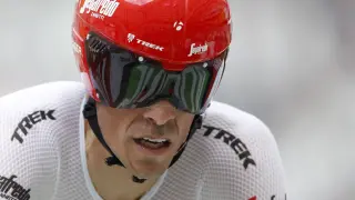 Alberto Contador este sábado en Marsella.