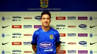Jaime Almagro, nuevo futbolista del Deportivo Aragón.