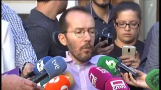 Echenique: "Espero que lo que tiene lugar en Castilla La-Mancha marque el ámbito estatal"
