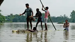 Bangladesh se ha visto afectada por las inundaciones