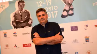 Juanjo Javierre fue el encargado de presentar el largometraje 'No manches Frida'.