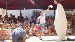 El público es el gran protagonista en el Festival Carabolas, de Bronchales.