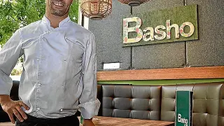 Francisco Javier Ramos, jefe de cocina de Basho Café.