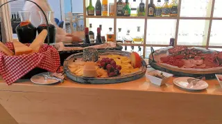 El desayuno italiano que se ha servido este verano en el restaurante Celebris del hotel Hiberus.