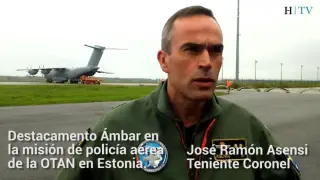 Los F18 de Zaragoza interceptaron 90 aviones rusos en Estonia