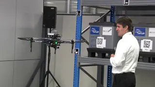 Dron autónomo desarrollado por Grupo Sesé e ITA Innova.