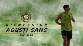 Agustí Sanz, nuevo jugador del equipo oscense.
