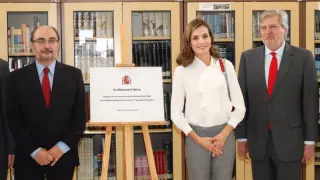 La reina Letizia inaugura en Teruel el curso de Formación Profesional