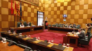 La oposición no ha acudido este miércoles al pleno del Ayuntamiento de Zaragoza.