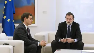 Rivera y Rajoy en  una imagen de archivo