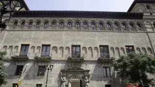 Palacio de los Luna o Condes de Morata en Zaragoza, sede del TSJA
