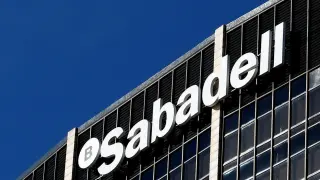 La sede del Banco Sabadell en Barcelona.