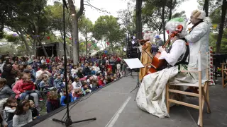 El Parque de las Marionetas es una de las citas gratuitas más demandadas por el público en las Fiestas del Pilar.
