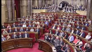 El parlamento catalán.