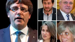La juez de la Audiencia Nacional ordena detener a Puigdemont y a los 4 exconsejeros fugados