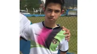 El fallecido jugaba en el equipo sub-16 del Boa Vista brasileño