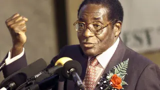 Foto de archivo de Robert Mugabe.