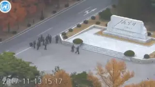 La dramática huida del soldado norcoreano asesinado mientras huía a Corea del Sur