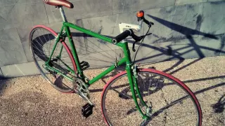 Imagen de una de las bicis robadas.