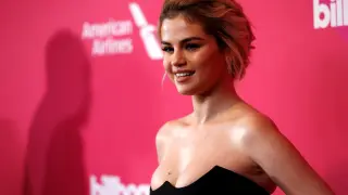 Selena Gómez en la gala de 'Billboard Women in Music' .