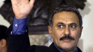 Los rebeldes hutíes dan por muerto al expresidente yemení después de volar su residencia