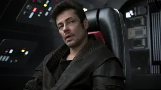 Benicio del Toro encarna al villano DJ en la nueva entrega de 'Star Wars'.