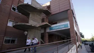 Urgencias en el Hospital Obispo Polanco de Teruel.