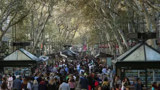 Barcelona acoge a cientos de aragoneses.