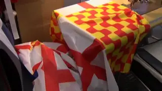 La demanda de banderas de Tabarnia se dispara en Cataluña