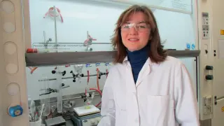 La científica zaragozana Sara Fuertes