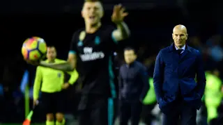 El Real Madrid de Zinedine Zidane empeora en la presente Liga los números que provocaron la destitución de Rafa Benítez con un balance de 37 puntos.