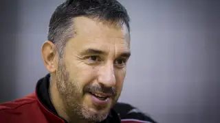 Jota Cuspinera, entrenador del Tecnyconta Zaragoza.