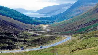 Abruptos y solitarios paisajes de las Tierras Altas de Escocia, con numerosas similitudes con parte del territorio de la Comunidad aragonesa.