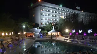 Exterior del hotel Intercontinental de Kabul.