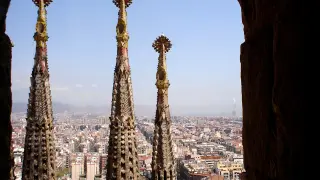 Barcelona, desde la Sagrada Familia.