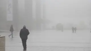 Niebla en Zaragoza