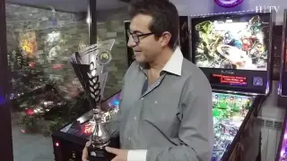 Un zaragozano, campeón de España de Pinball