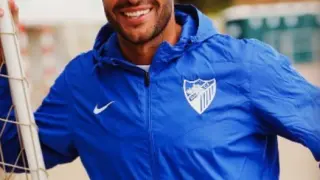 Miguel Torres juega de lateral derecho en el Málaga.