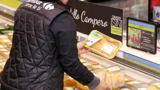 Carrefour vende el primer pollo campero criado sin tratamientos antibióticos.