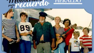 Fotograma de la serie Verano Azul ha sido una de las que más veces se ha repuesto en la televisión española.