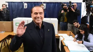 Berlusconi en los últimos comicios