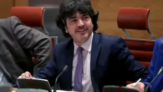 El aragonés Mario Garcés, secretario de Estado de Servicios Sociales e Igualdad, en la Comisión de Igualdad del Senado de este lunes