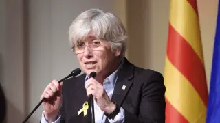 La exconsejera de Enseñanza de la Generalitat Clara Ponsatí