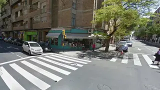 Una imagen de la calle Doctor Iranzo esquina con la calle Rodrigo Rebolledo.