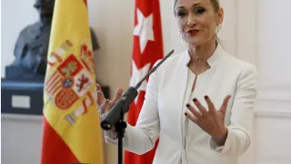 Cristina Cifuentes, ex presidenta de Madrid.