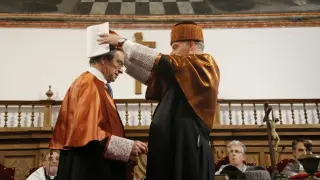 César Alierta, doctor honoris causa por la Universidad Pontificia de Salamanca