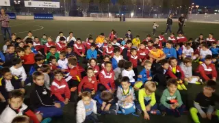 Escuela de la Federacion Aragonesa de Fútbol.